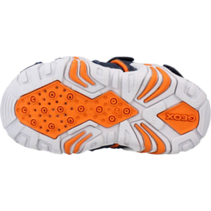 Sandalias Niño de la marca GEOX  modelo SANDAL KRAZE A NARANJA
