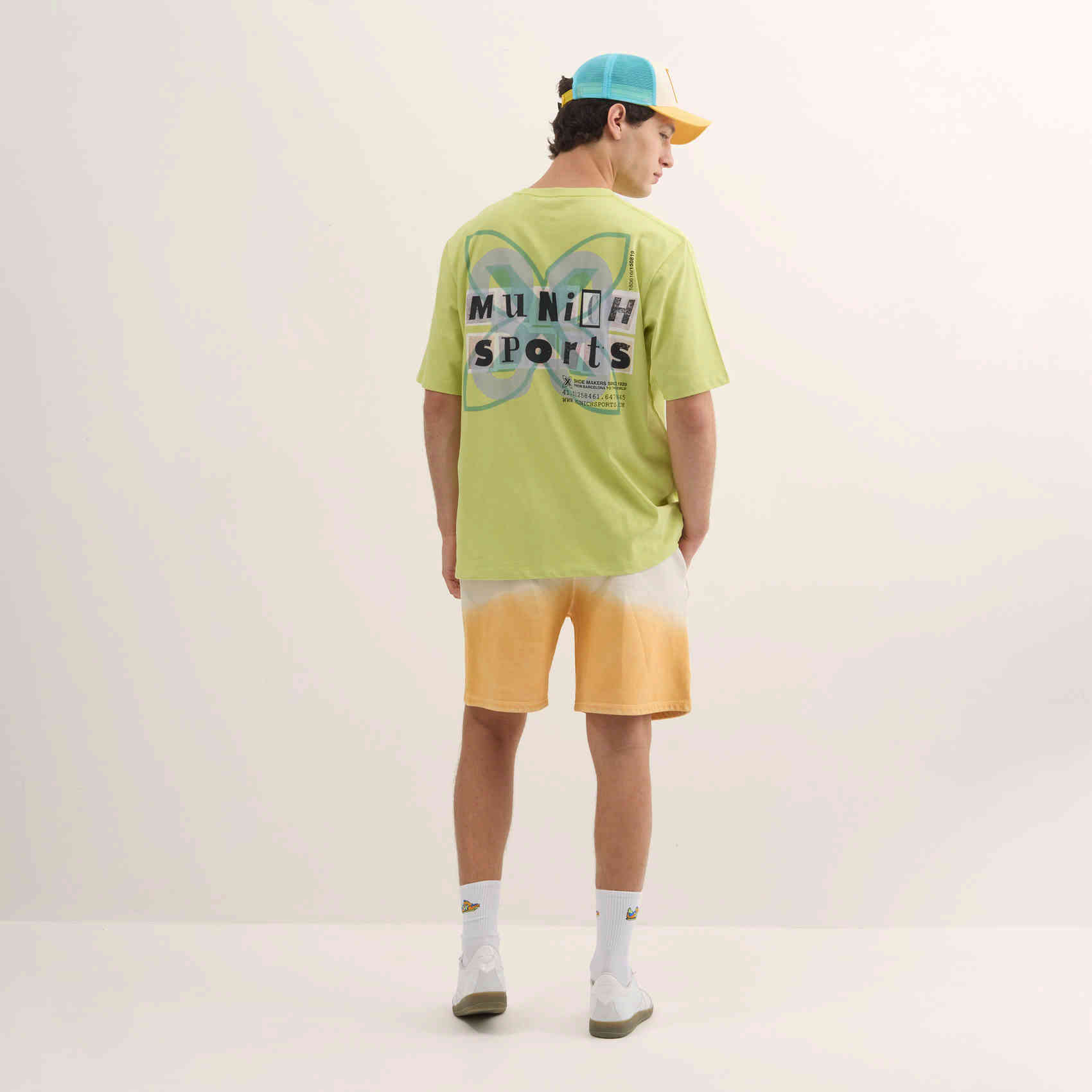 Camiseta Estilo Urbano Oversize Algodón Orgánico Lima STREETWEAR T-SHIRT LIME