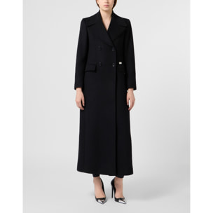 PHILIPP PLEIN Duke Long Coat Baroque Skull
