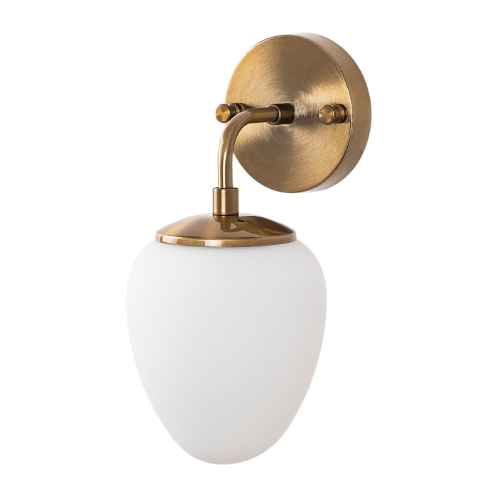 Aplique de pared, metal , vintage, 12x16x28, casquillo E14 Max 15 W