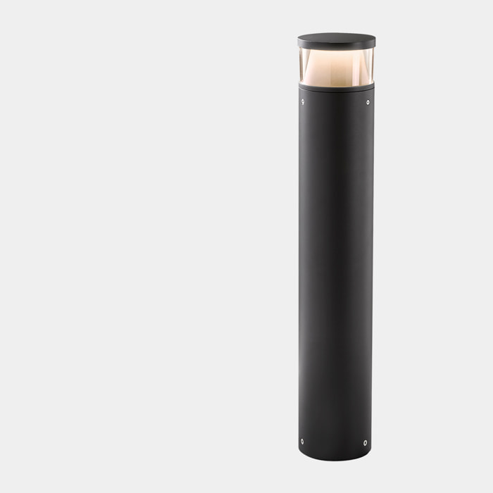 LEDS C4 Baliza Ip66 Dan Led 8.9.,W Sw 3000-4000K On-Off Gris Urbano 439Lm