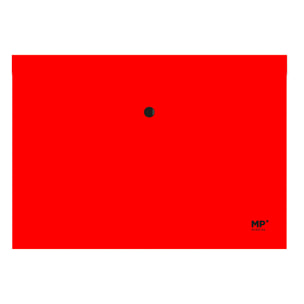 PACK 12 UNITA' CARTELLA CON CHIUSURA A BOTTONI A4 ROSSO