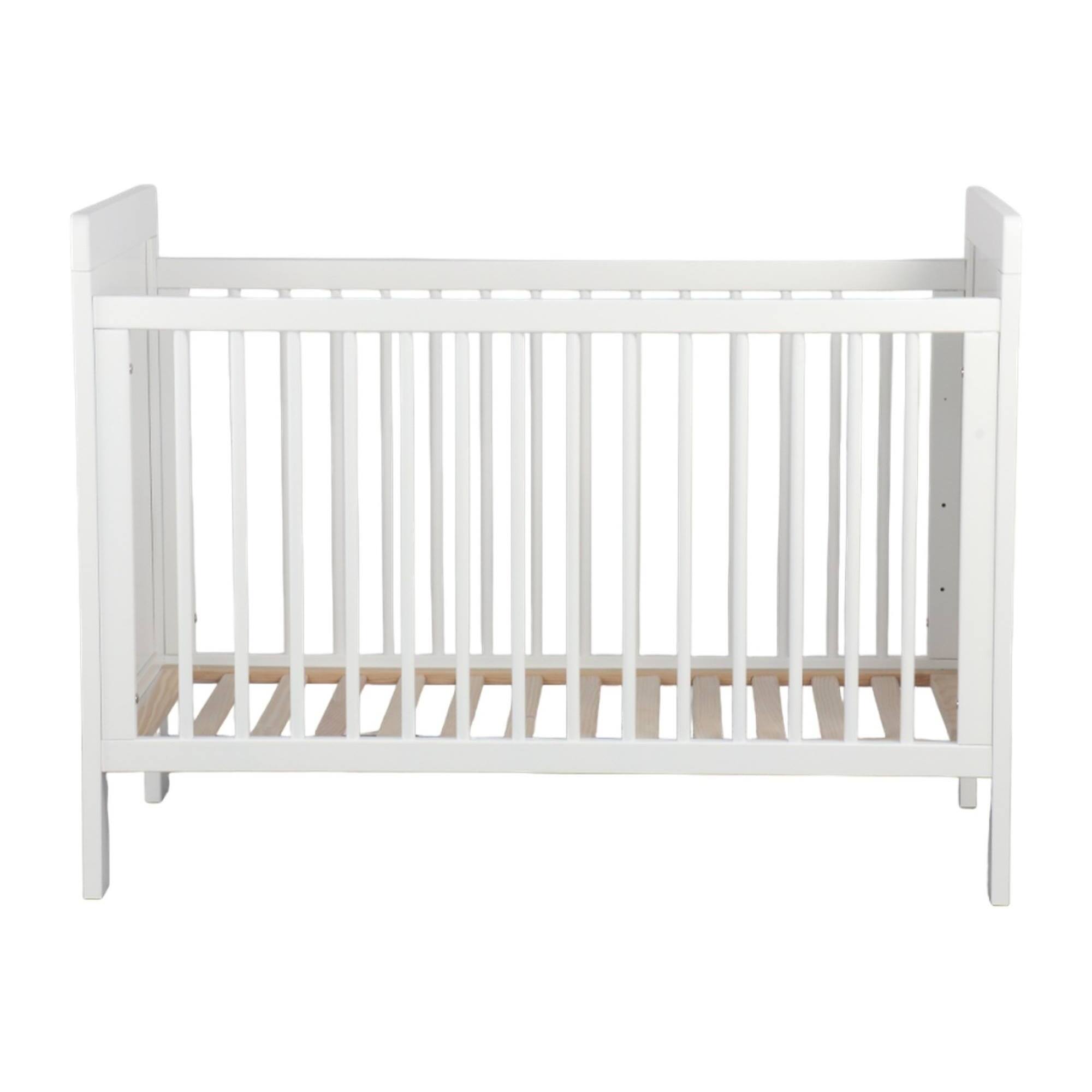Cuna 'pauline' con 3 posiciones de altura de cama blanco - WellHome Kids