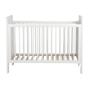 Cuna 'pauline' con 3 posiciones de altura de cama blanco - WellHome Kids