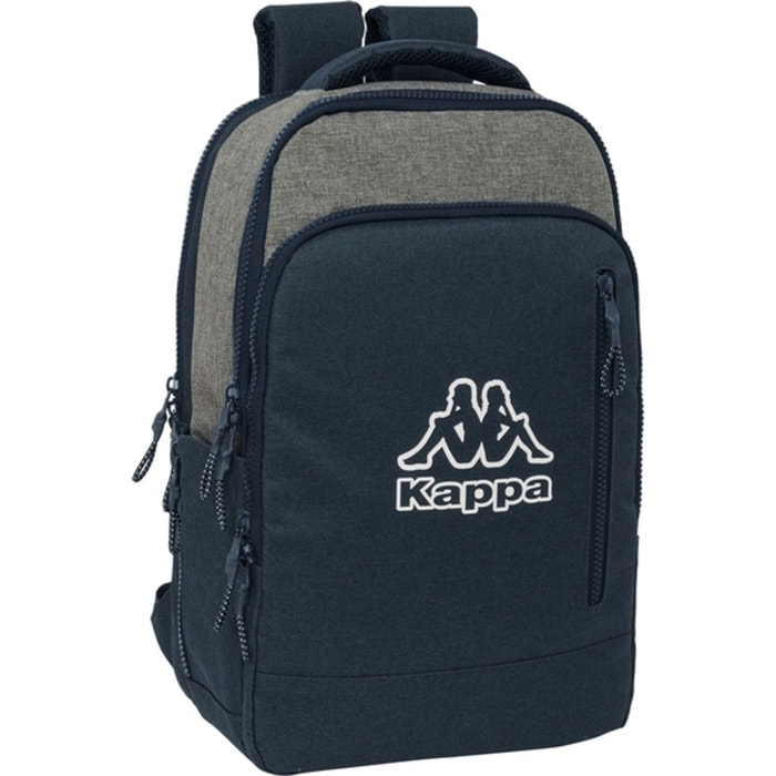 Mochila portatil 15,6"+tablet+usb kappa "dark navy"