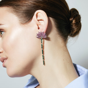 Pendientes Likme acabado plata