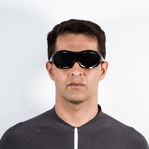 Gafas de deportes acuáticos OCEAN COSTA RICA - Negro mate / Ahumada