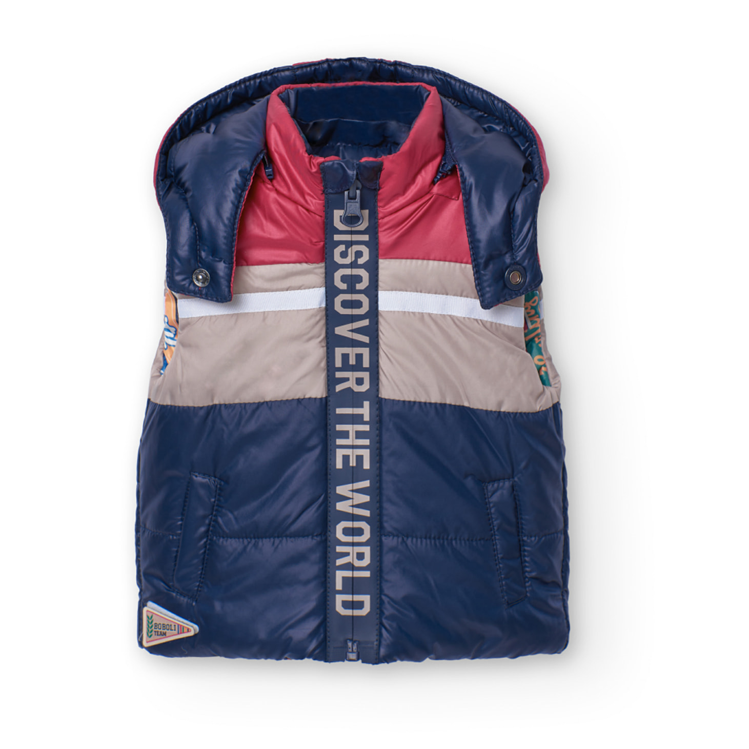 Chaleco reversible de bebé niño