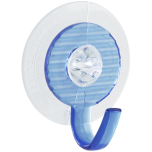 Crochets ventouses en plastique lot de 6, dimensions 4,5 cm Fackelmann Tecno