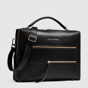 Piquadro Borsa da ufficio porta pc e porta iPad® con protezioni antiurto e anti RFID