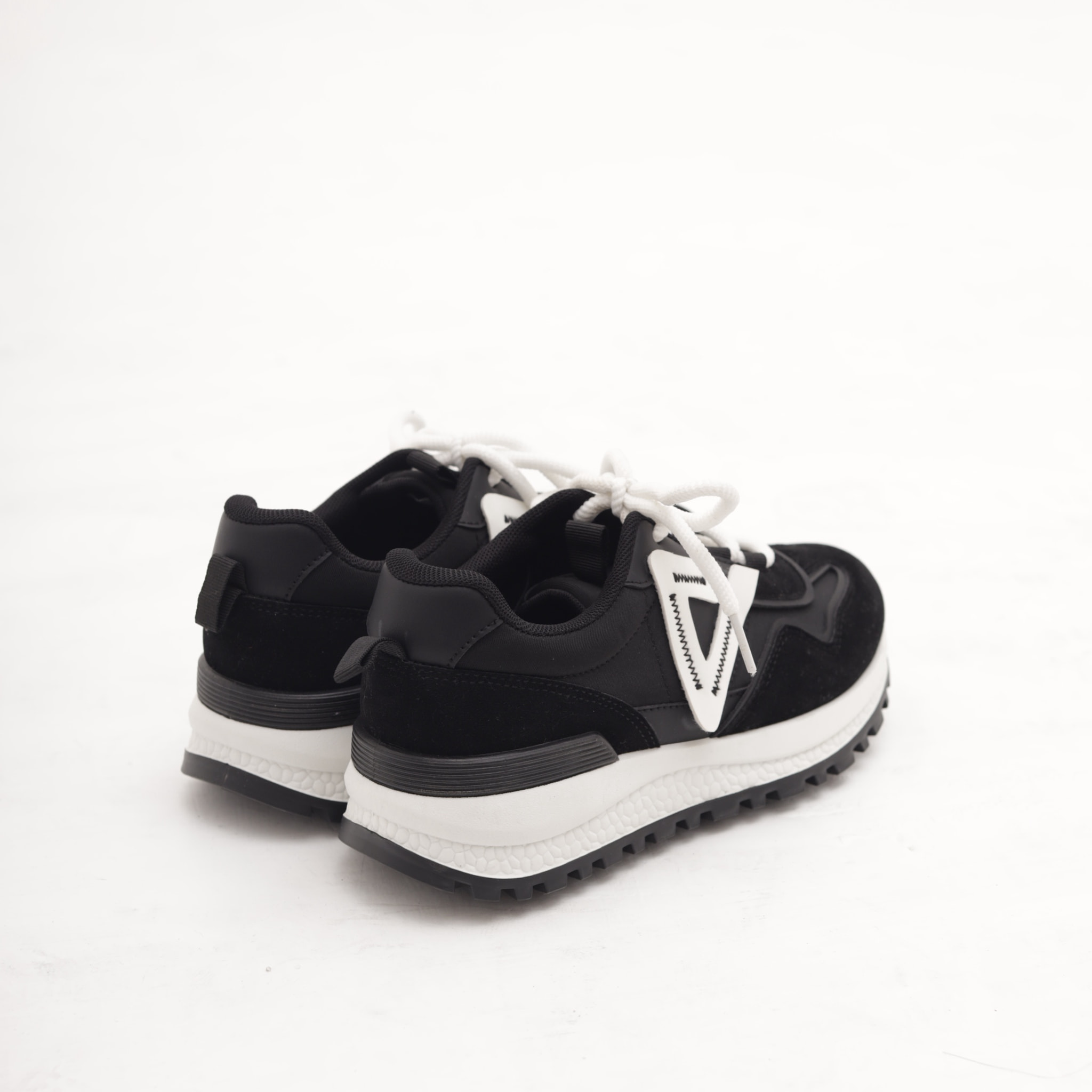 SNEAKERS RUNNING TRIANGLE NERO