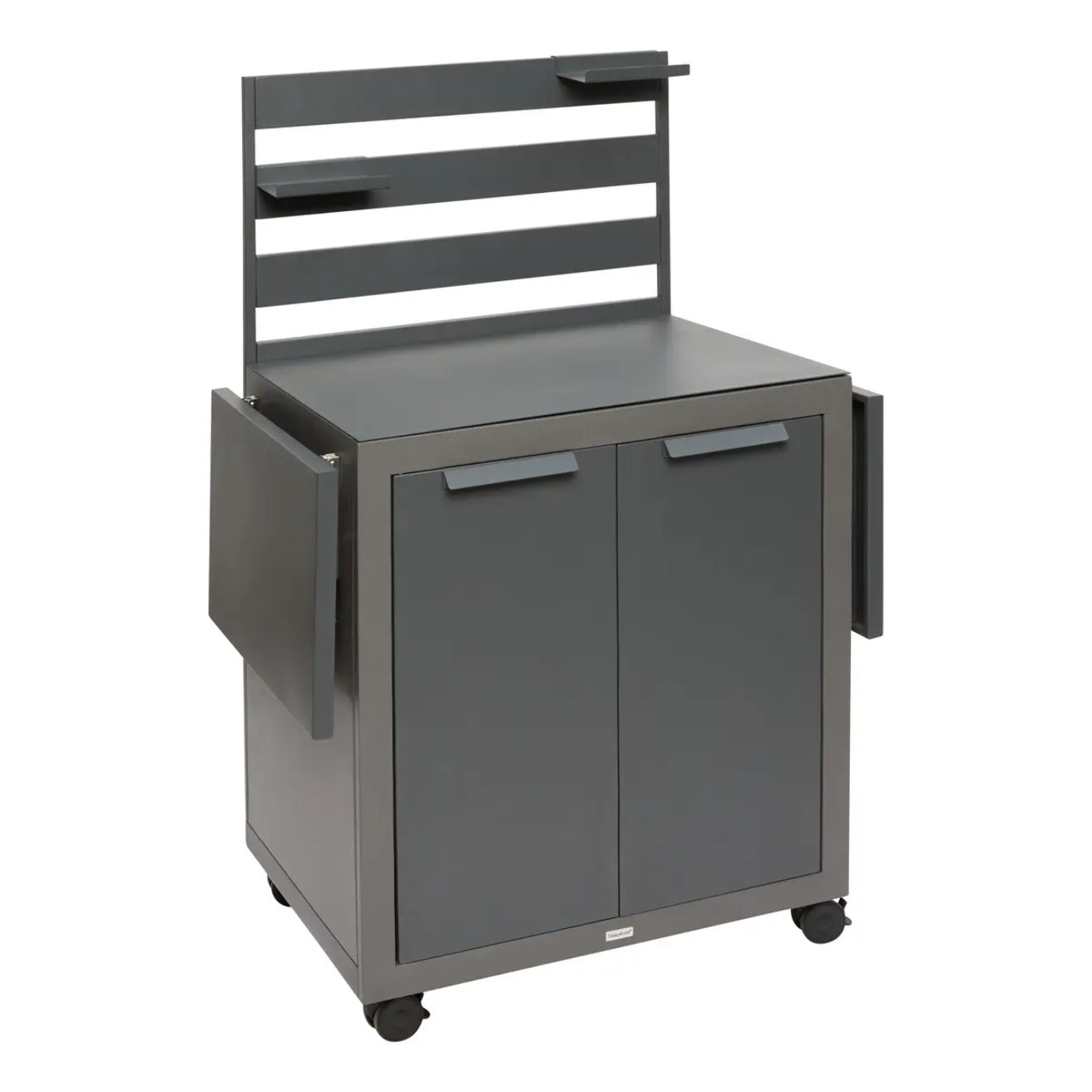 Desserte de jardin 2 portes Oxyana gris graphite