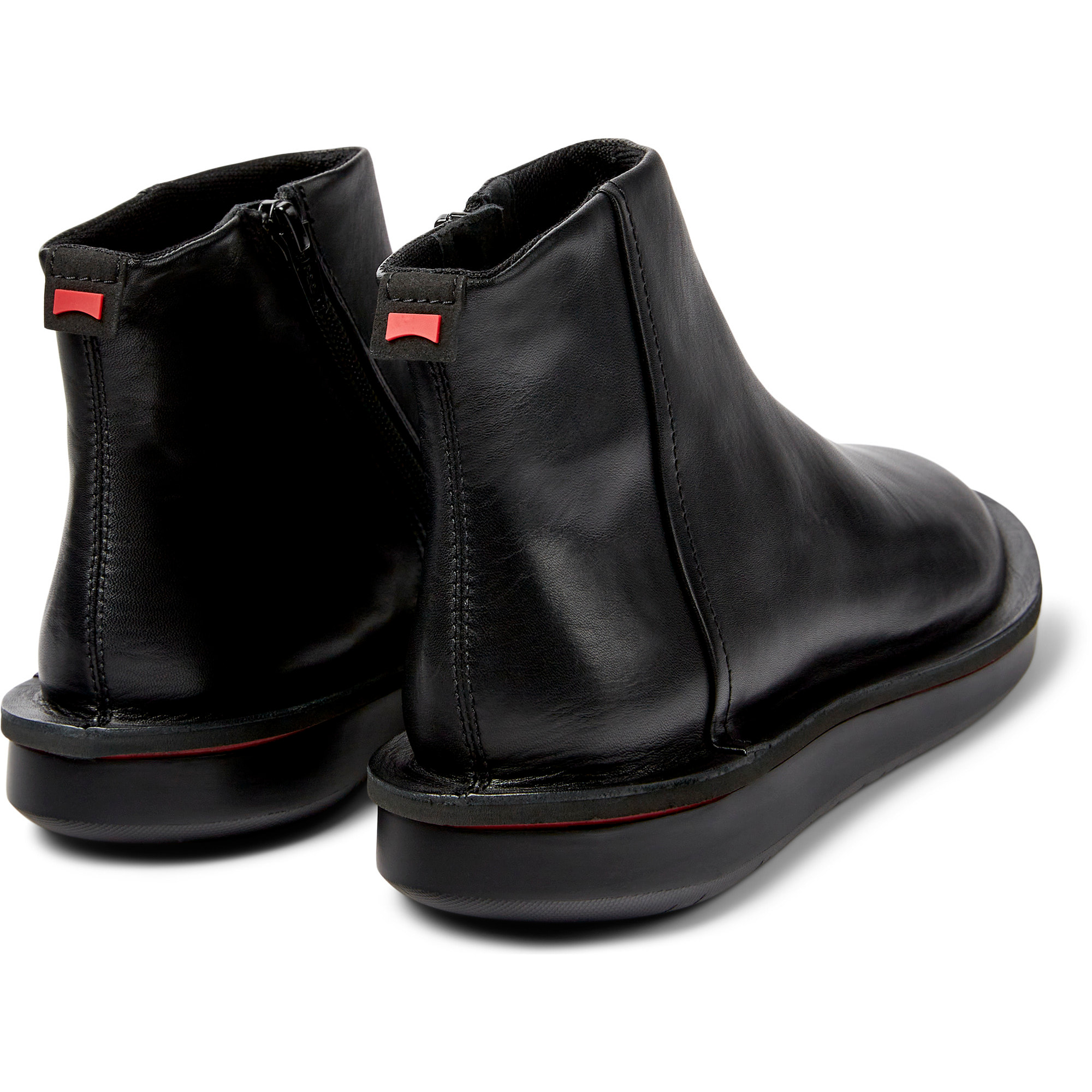 Botines - CAMPER Formiga - Negro - Cuero liso