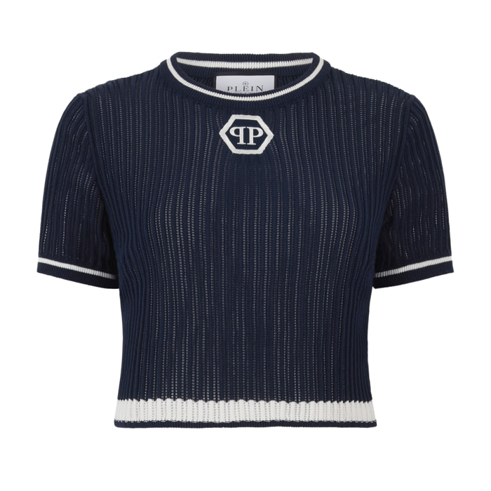 PHILIPP PLEIN Sexy Pure Fit T-Shirt Hexagon