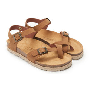 Sandalo Mandèl Marrone