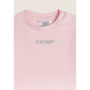 Tuta Baby in cotone elasticizzato con bottoni a pressione