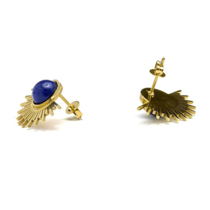 Pendientes Lux by Lux acabados oro 18k