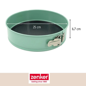 Set pâtisserie avec moule à manqué 25 cm, 2 bols à mixer, verre mesureur et spatule Zenker