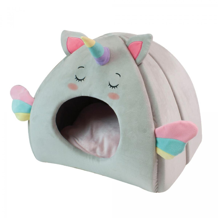 Cuccia per animali - Fluffy Unicorn House - Croci