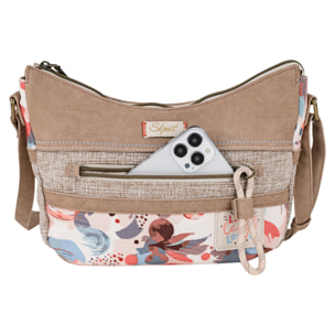 Bolso Bandolera Mujer Skpat Leyre Taupe