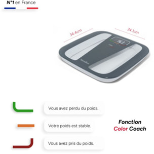 Pèse personne TERRAILLON COLOR COACH QUATTRO