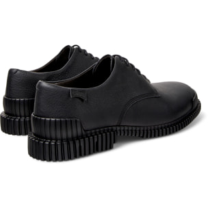 Zapatos de cordones - CAMPER Pix - Negro - Cuero liso
