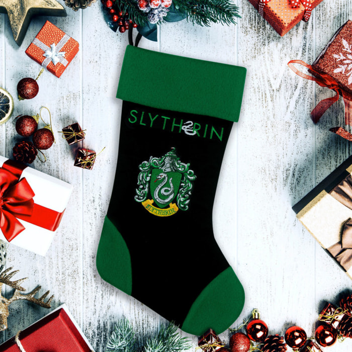 Harry Potter Calza Befana Serpeverde Decorazioni Natale Cinereplicas