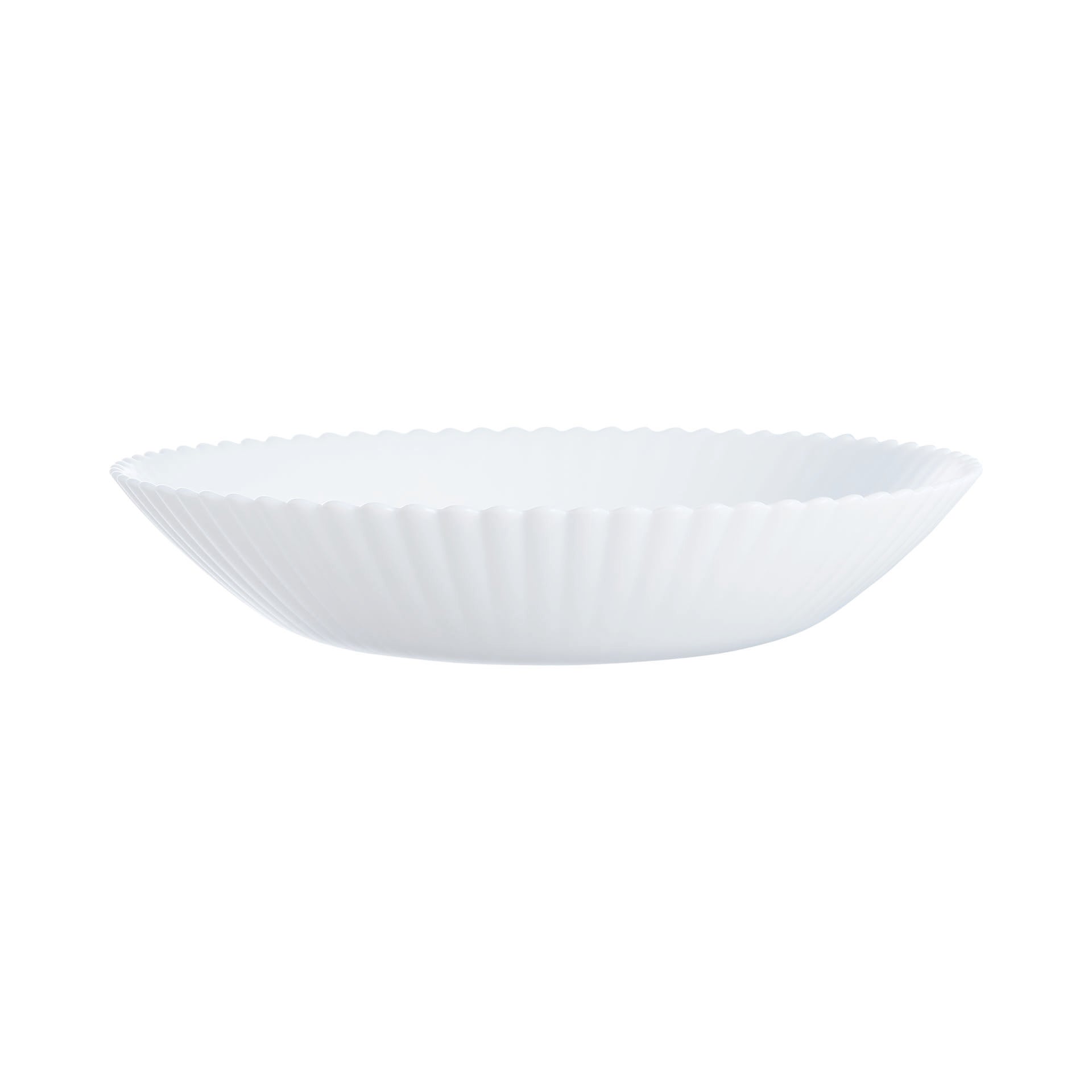 Assiette creuse blanche 20 cm Bloom - Luminarc