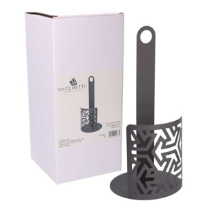 Portascottex in metallo frecce grigio tondo cm ø15h33