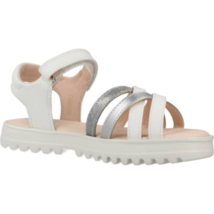 Sandalias Niña de la marca GEOX  modelo J SANDAL CORALIE GIR White