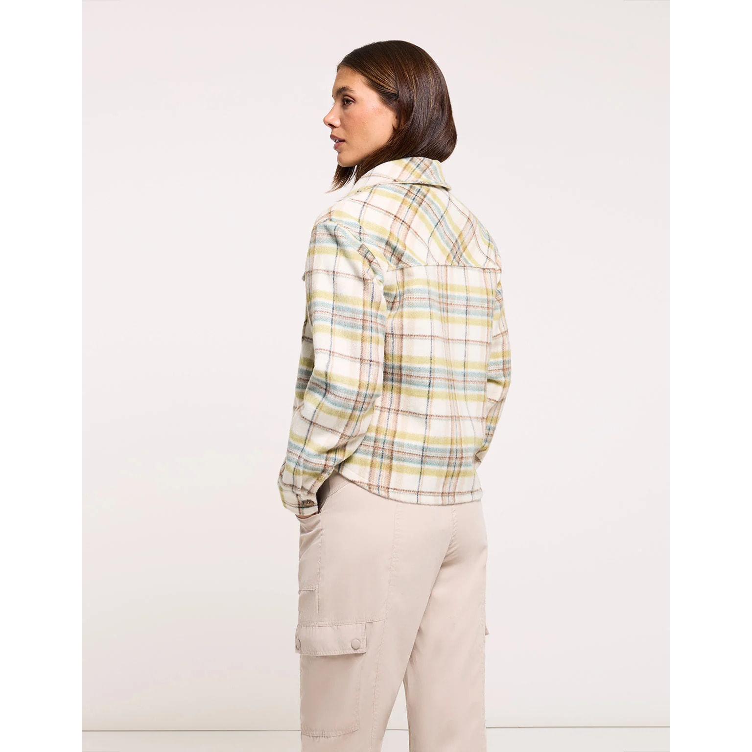 Chaqueta Cuadros Verde - Tula