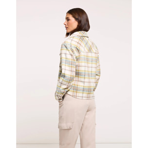 Chaqueta Cuadros Verde - Tula