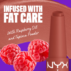 NYX Professional Makeup Fat Matte Rouge à Lèvres Mat Crémeux Rose Robe