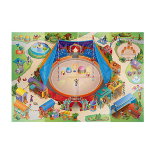 Nappe pour jeu d'enfant Cirque