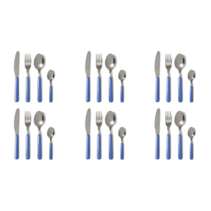 Servizio 24 posate Excelsa – Fashion, Acciaio Blu