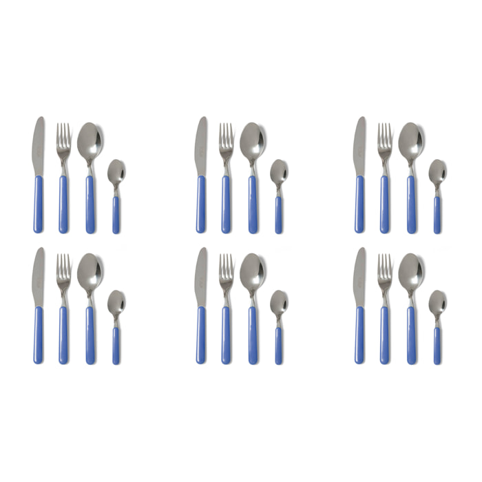 Servizio 24 posate Excelsa – Fashion, Acciaio Blu