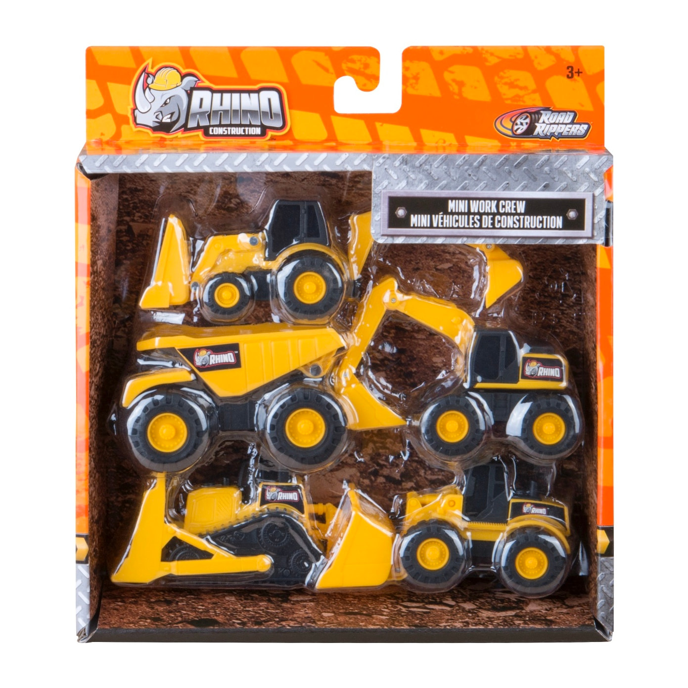 Set 5 Mini Mezzi da Cantiere - in scatola
