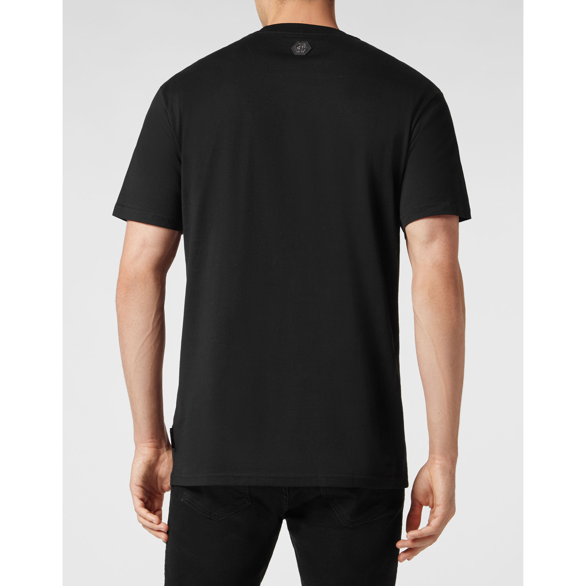 PHILIPP PLEIN T-Shirt Round Neck SKULL