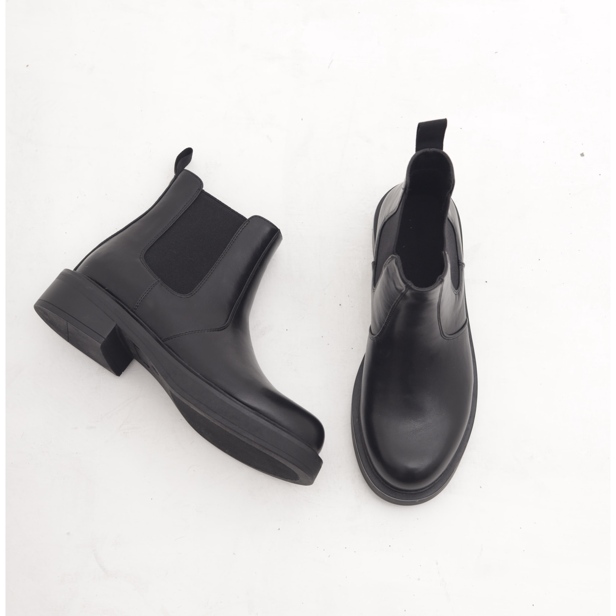 STIVALETTO CHELSEA BASSO NERO