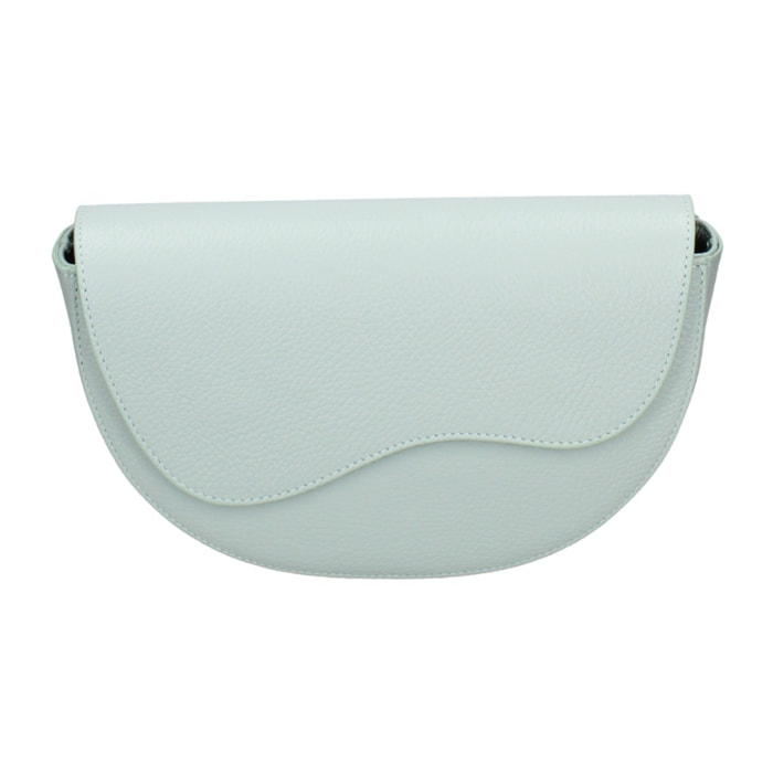 Marsupio da donna in vera pelle - Modello False - Made in Italy - 25.0 x 15.0 x 9.0 cm