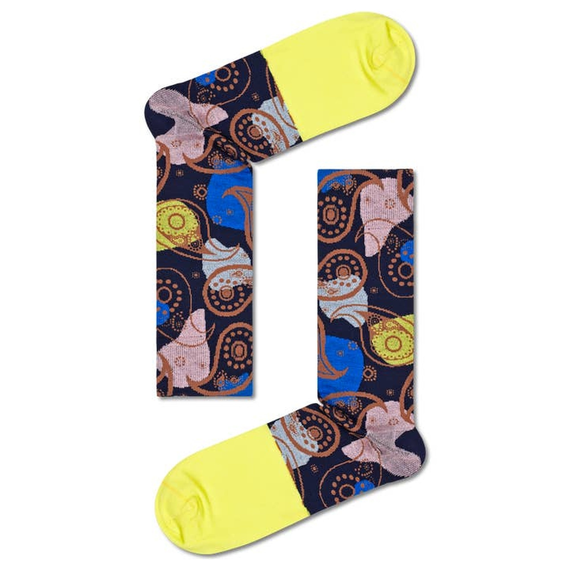 Calcetines dressed abstract paisley