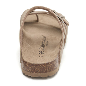 SANDALIA BABUNKERS MARRON