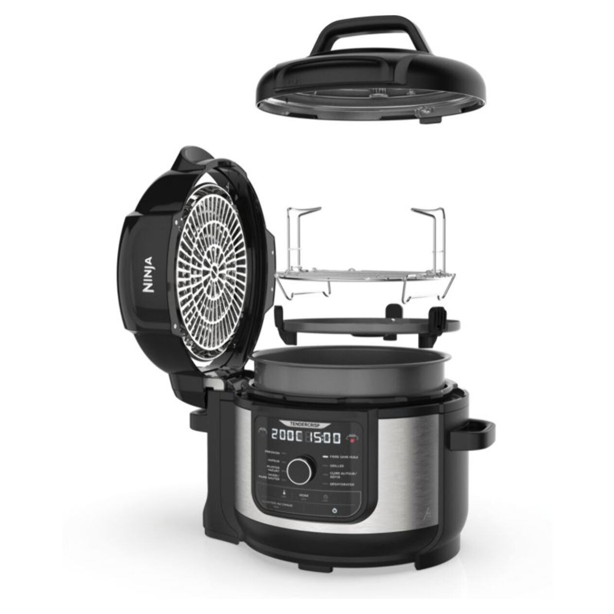 Multicuiseur NINJA Foodi OP350FR  6 L, 9 modes de cuisson dont air fryer