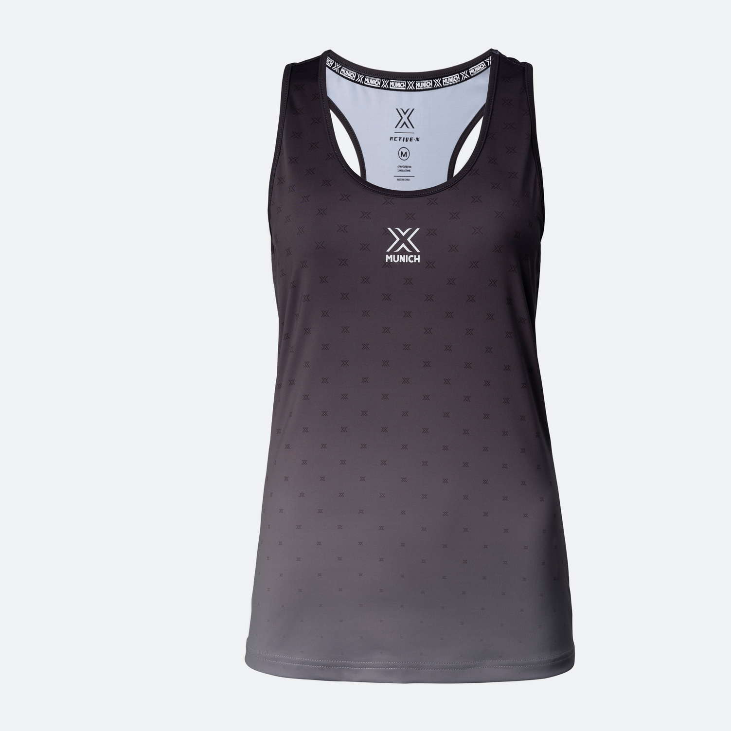 WOMAN BASIC TANK TOP BLACK/GRAY