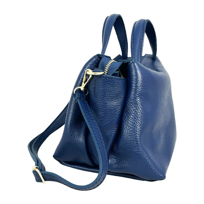 Borsa a mano Cheval Firenze Algedi Mini Blu Scuro