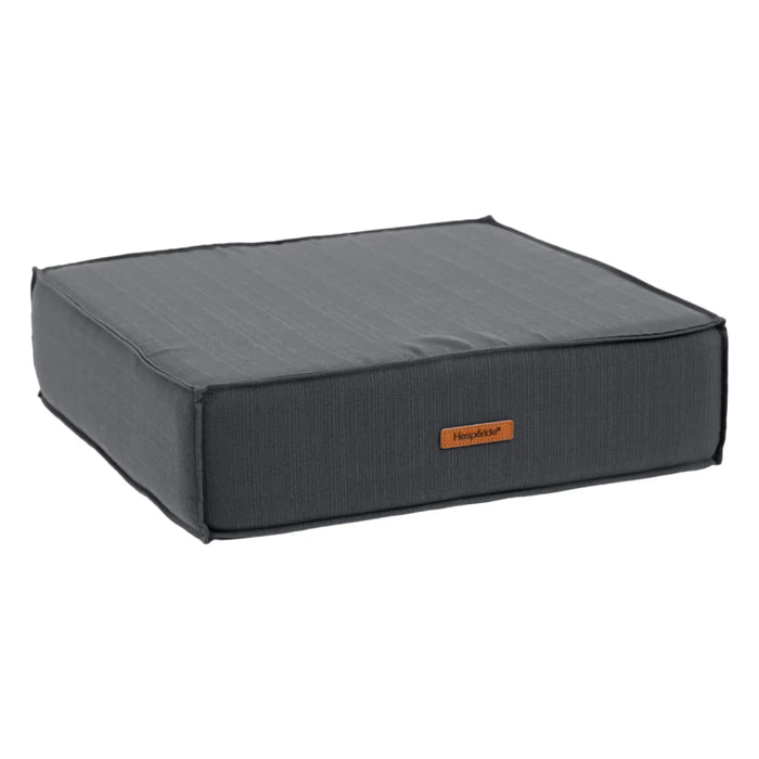 Coussin de sol "Korai" ardoise 45x45cm en polyester