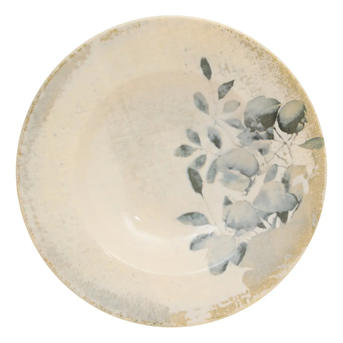 Assiette pâtes Silvia D28cm gris