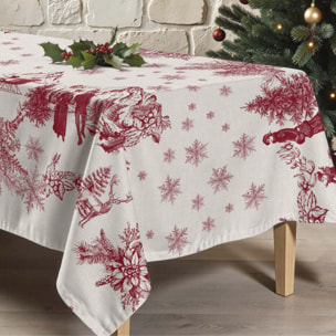 Nappe en résine Anti-tâches Christmas Toile