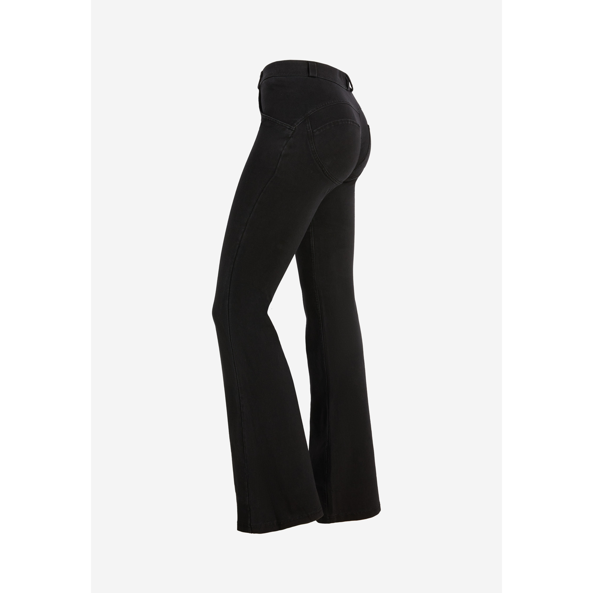 Jeggings push up WR.UP® flare vita regular tessuto ecologico