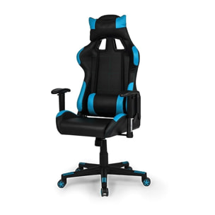 Silla gaming Silverstone Negro - Turquesa Silverstone